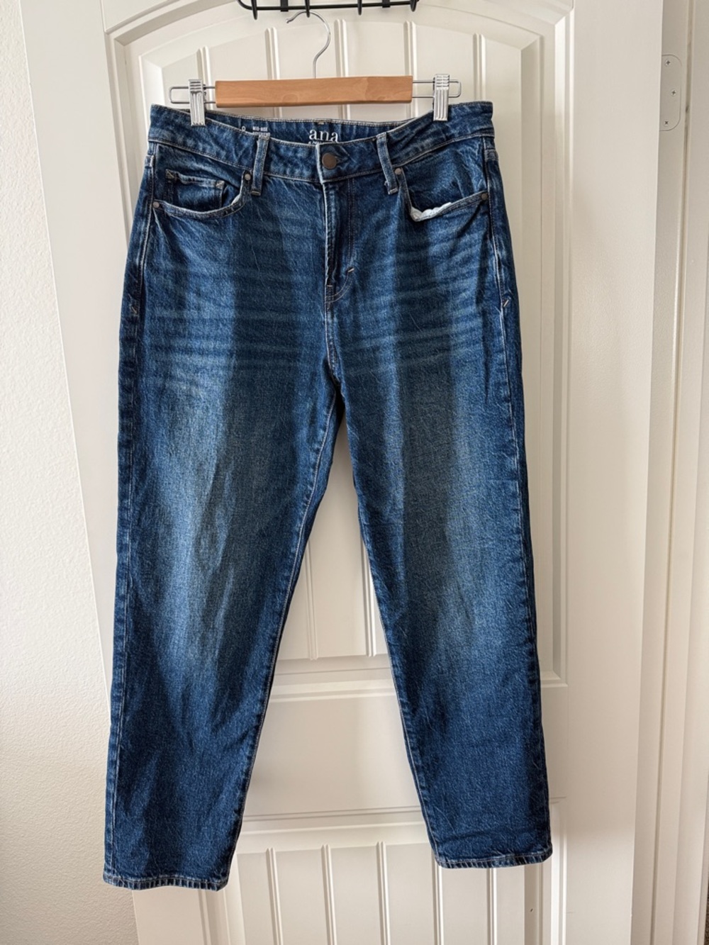 a.n.a Dark Blue Boyfriend Jeans